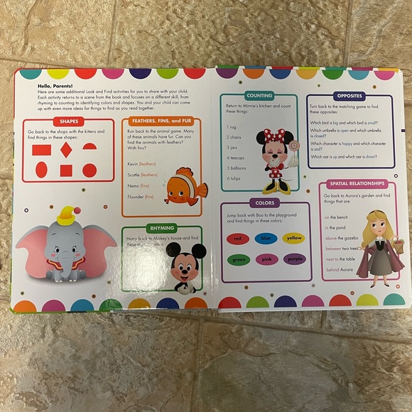 Lot of 2 Disney Baby “First Look and Find” Books-Very good used condition - Picture 3 of 12